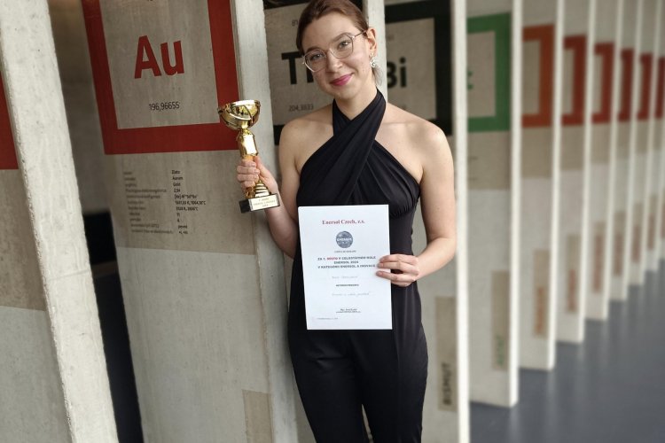 Tereza Praislerová vyhrála národní kolo soutěže Enersol